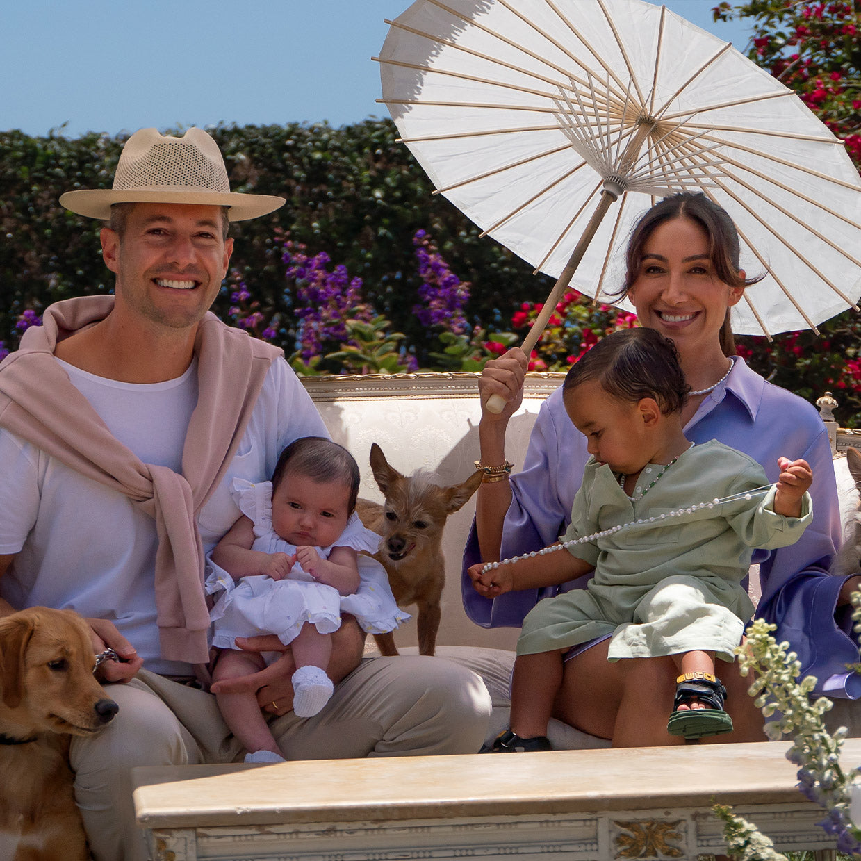 Jen Atkin with family