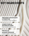 Product packaging with key ingredients listed on a white background
