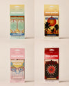 OUAI Ouai-Cation air fresheners in Santorini, St. Barts, Melrose Place, and Ibiza scents.