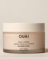 OUAI Melrose Place Body Crème jar, 3.4 oz, on neutral background.